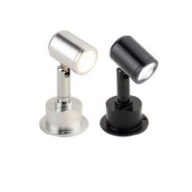 Led-strahler Mini Oberfläche Montiert Lampe 3W AC220V Downlight lampe Schmuck Display Decke Einbau Schrank DC12V 24V Spot lampe
