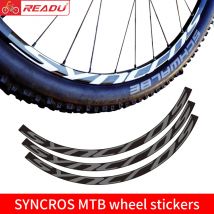READU 9-teiliger Mountainbike-Laufradsatz-Aufkleber, MTB-Fahrradaufkleber, 27,5 Zoll und 29 Zoll Fahrradaufkleber
