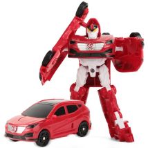 Neue Carbot Transformation Roboter Spielzeug Action-figuren Zwei Modus Verformung Rettungs Auto Spielzeug für Kinder Geschenk