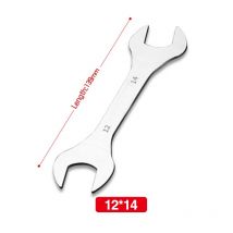 Super Thin Open End Wrench 12mm 14mm Metric Car Bicycle Repair Tool Ultra Thin Double Ended 12mm*14mm Wrench Spanner 12mm-14mm
