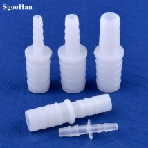 5 ~ 200 stücke 4 ~ 12mm Bis 2,4 ~ 9mm Weiß PE Pagode Reduzierung Direkt Anschlüsse Aquarium tank Luftpumpe Adapter Micro Bewässerung Schlauch Joint