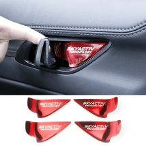 Naklejki na wewnętrzną klamkę samochodową do Mazdy 3 6 BL BM GJ CX3 CX-5 CX5 KE KF CX7 CX9 MX5 Axela ATENZA Akcesoria