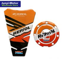 Moto Chrome Decal Tappo Serbatoio Carburante Copertura Adesivo Pad Per CBR HRC Honda CBR600RR CBR1000RR REPSOL CBR900 CBR929 CBR954 CBR250