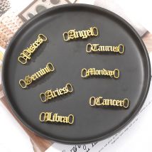 Benutzerdefinierte Namensschuhschnallen aus Edelstahl, individuelle Schnürsenkelschnalle, personalisierte Dekoration, Charm-Sneaker-Zubehör, Schmuck
