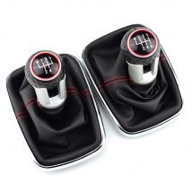 Per Volkswagen VW 1999-2004 Golf 4 IV MK4 GTI R32 Bora Jetta MT 12mm 5/6 Velocità Auto Pomello Del Cambio Leva Shifter Gaitor Boot