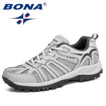 Bona Neuankömmling Mesh Laufschuhe Männer trend ige Sneaker rutsch feste verschleiß feste Outdoor Walking Männer Sportschuhe bequem