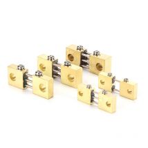 FL-19B Shunt 100A 200A 300A 400A 500A 600A 1500A 75mV Welding Machine Brass Resistor DC Shunts For Current Analogue Panel Meter