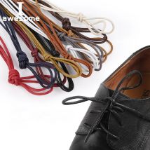 70/90/120/150/160CM Gewachste Baumwolle Runde Schnürsenkel Leder Schuhe Spitze Wasserdichte Schnürsenkel Männer Stiefel Schnürsenkel Schnürsenkel