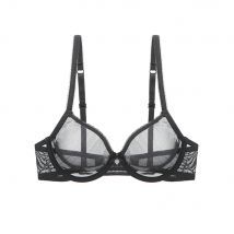 Vgplay Hohl Mesh Frauen Bh Sexy Durchsichtig Transparente Unterwäsche Und Panty Spitze Straps Mode Bhs Für Frauen