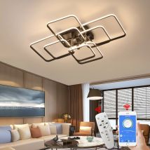 NEO Gleam APP Dimmable RC Lampadario a Led per soggiorno Camera da letto Sala studio Smart Home Alexa Lampadari a Led moderni