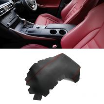 RHD Soft Leather Armrest Cover For Lexus IS250 IS350 2014 2015 2016 2017 Car Interior Center Control Armrest Bench Seat Cover