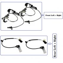 1/2/4 Pieces Abs Speed Sensor for Ford Ranger T64 2.2TD / T65 3.2TD DB392C204BD,DB392C204AD,DB392C205BD,DB392C205AD,AB312C216AD
