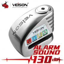 VEISON Motorrad Schloss Roller Disc Lock Wasserdichte Alarm Schlösser Für Fahrrad Motorrad Vorhängeschloss Fahrrad Alarm Para Moto Alarma Moto