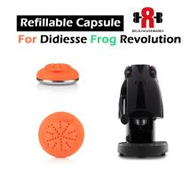 Nachfüllbare Kaffee Kapsel Für Didiesse Frosch Revolution Kaffee Maschine Umweltfreundliche Schoten Espresso Crema Maker