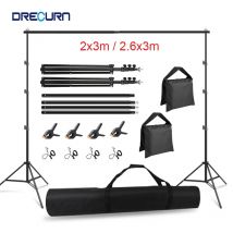 Studio fotografico sfondo Stand sfondo schermo verde Chroma key Support System Photo Frame con borsa per il trasporto per tela di mussola