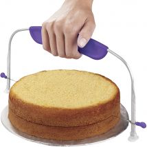 Einstellbare Edelstahl Kuchen Slicer Küche Zubehör Einzigen Linie Kuchen Layerer Backformen Brot Slicer Gebäck Schneiden Werkzeuge