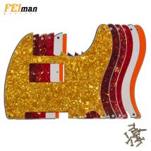 Fei man-pick guards mit paf humbucker gitarren zubehör, us standard, 5 schrauben löcher, 52 jahre tele tele, gitarren zubehör