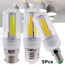 5 Stücke LED COB Mais Glühbirnen E27 E26 E14 E12 B22 Lampen 220 V 110 V 12 W 16 Watt Helle Weiße Ampulle Bombilla für Haus Schlafzimmer