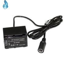 NP-FV70 Dummy-Batterie DC 5,5 weiblichen Kopf für Sony PXW-X70 HXR-NX30C HXR-NX70C