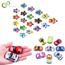 20szt/lot Cartoon Toys Cute Plastic Pull Back Cars Samolot Zabawki Samochody dla dzieci Mini Model samochodu Zabawne zabawki dla dzieci Zabawki dla przedszkolaków DDJ