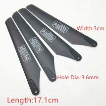 4pcs LH 1206 1306 S301G S37 Main Blades Props Rotors A B Fan Paddles For R/C Helicopter Airplane Spare Parts Accessories