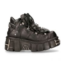 2025, von Prominenten inspirierte Heavy-Metal-Plattform-High-Top-Schuhe für Damen, Punk, kleine Lederschuhe, Gothic, dunkle Motorradstiefel, Mode