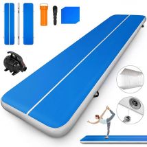 3M4M5M nadmuchiwana gimnastyka AirTrack upadki tor powietrzny trampolina podłogowa do użytku domowego/treningu/wspierania drużyny/plaży