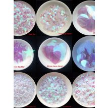 AB Transparent Color Sequins pvc Loose Sequin Paillettes Sewing Wedding Craft Women Garment Diy Accessories Party Confetti