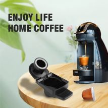 ICafilas Kapsel Adapter Edelstahl Unterstützte Mehrweg Coffeeware Pod für Dolce Gusto für Kaffee