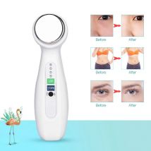 1Mhz 3Mhz Elektrische Ultra sonic Gesicht Reiniger Massager 7 Farben Photon Sonic Heben Gesichts Hautpflege Anti-Aging falten Entfernung