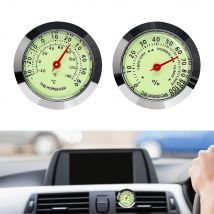 Leuchtende Auto Innendekoration Thermometer Hygrometer Entlüftung sclip Montage Wohnwagen LKW Offroad 4x4 Geländewagen Autozubehör