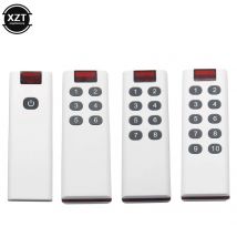 Universal RF 433MHz Drahtlose Lernen Code Digitale Fernbedienung Sender für Schalter 1/2/3/4/6/8/10 Taste 2262/EV1527