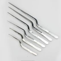 Kitchen Tongs Kitchen Utensils BBQ Tweezer Food Clip  Stainless Steel Kitchen Chief Tongs Picnic Barbecue Cooking Seafood Tool