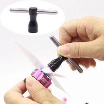NEUE Motor schnellspanner werkzeug schlüssel Unterstützung M3/M4/M5 hex mutter propeller kappe mutter für RC FPV Racing drohne 2204 2205 RS2205 motor