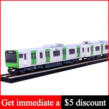 Yamanote Linie E235 Realistische Version Zug Lokomotiven Origami Handgemachte 3D Papier Modell Papercraft DIY Erwachsene Handwerk Spielzeug ZX-053