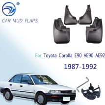 Paraspruzzi sagomati 4pc Flap per Toyota Corolla E90 AE90 AE92 1987 - 1992 berlina berlina coupé paraspruzzi paraspruzzi 1989 1990 1991