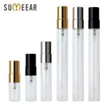 100 Pz/lotto 2ml/3ml/5ml/10ml Bottiglia di Profumo Riutilizzabile Bottiglia Vuota Spray Atomizzatore Bottiglie di Profumo