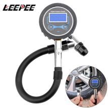 Manometro automatico per pneumatici Tester digitale LCD per pneumatici Sistema di monitoraggio ad alta precisione Accessori per test per auto, camion, veicoli, motocicli