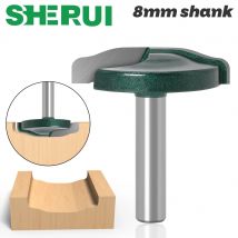 1PC 8mm Shank Raised Panel Router Bit with Backcutter Cove Raised Panel Ogee Door Ogee Raised Panel Router Bit