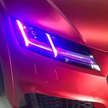 Icedriver for AUDI TT TTS DRL RGB multicolor LED boards 2015-2019 daytime running lights Red Blue RGBW Demon Eye lighting bulbs
