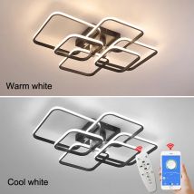 Fernbedienung + APP dimmen Moderne Led-deckenleuchten Lampe Für Wohnzimmer Schlafzimmer AC110-220V Led Innen Decke Lampe Leuchten