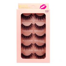 SHIDISHANGPIN 1box eylashes mink false lashes 5pairs lashes mink eyelashes natrual makeup 3d maquiagem