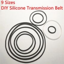 Allungamento del motore dell'automobile del modulo del giocattolo di DIY del nastro delle cinghie rotonde di azionamento del motore della trasmissione della puleggia dell'elastico del Silicone di 9