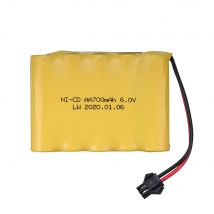 6V 700mAh NiCD Battery AA Ni-CD 6v Rechargeable Battery For Rc Toys Cars Tanks Trucks rc Robots Guns Boats 1-10 pcs