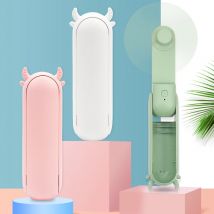 Tragbarer faltbarer elektrischer Lüfter 3-in-1-Mini-Handheld-USB-Lüfter Trockner Pfropfen Wimpern kleber Fan Beauty Make-up-Tools