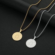 Chandler Medusa Halskette griechische Mythologie altes griechisches Symbol Medusa heidnischen zierlichen Charme Medusa Charme Edelstahl Anhänger