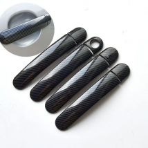 Für VW Golf 4 MK4 Volkswagen Kaninchen A4 1J 1997-2006 Chrom Carbon Faser Auto Türgriff Abdeckungen auto Zubehör Styling Aufkleber