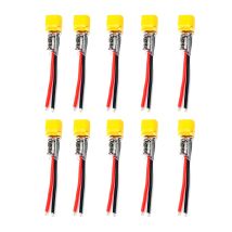 10x XT30 Stecker Pigtail Stromkabel 100F Kondensator für Happymodel Mobula7 HD Sailfly-X UR85 UR85HD Crazybee F3 F4 PRO Drohne