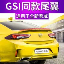 Für opel insignia spoiler 2017 2018 2019 ABS Kunststoff Unlackiert Farbe Heckspoiler Flügel G stil Sport Auto Zubehör