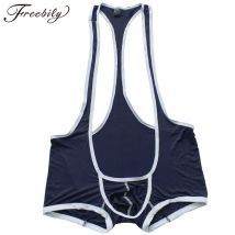 Männer Wrestling Hosenträger Singlet Mankini Badeanzug Männer dehnbare Ockstraps Bulge Pouch Boxer Unterwäsche Fancy Kostüm Body